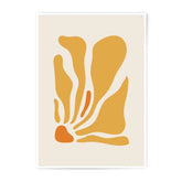 Abstract Photographic Print, Modern Art Print, Minimalist Wall Decor, Yellow Orange Shapes Art, Contemporary Home Decor, Photo Print - Tawshia